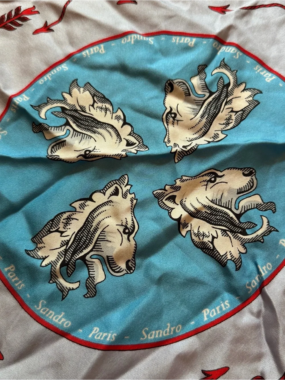 Sandro Silk Scarf